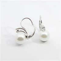 Orecchini Domar Gioielli Donna Orecchini perle argento 925 in Argento Cubic Zirconia EPB118626